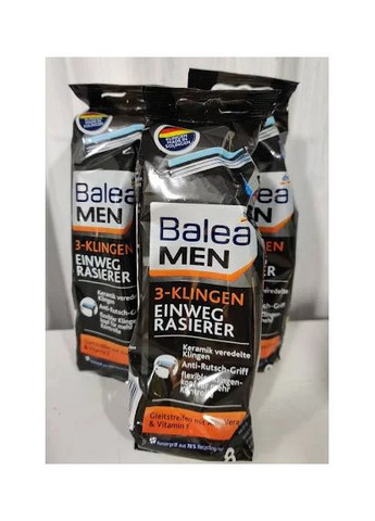MEN - 8 одноразовых станков с 3 лезвиями для комфортного бритья. Balea (354179739)