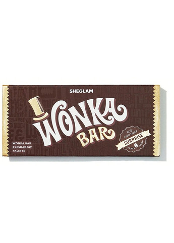 Willy Wonka Bar Eyeshadow Palette - Willy Wonka Bar Eyeshadow Palette Multicolor (2-1143051) Sheglam (369797043)