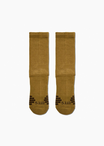 Шкарпетки тактичні Duty Ready Plus Crew Socks US Dark Coyote 5.11 Tactical (331643095)