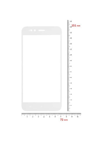 Захисне скло для Xiaomi Redmi Note 5A White (701660) BeCover (323111056)