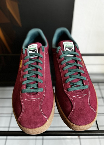 Бордовые всесезонные кроссовки Puma Delphin Violet