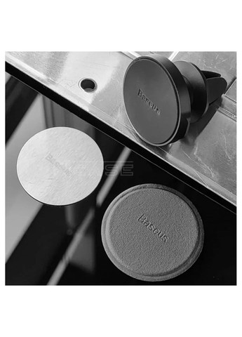 Автотримач для телефона магнітний Small Ears у повітропровід Чорний Baseus (360528364)