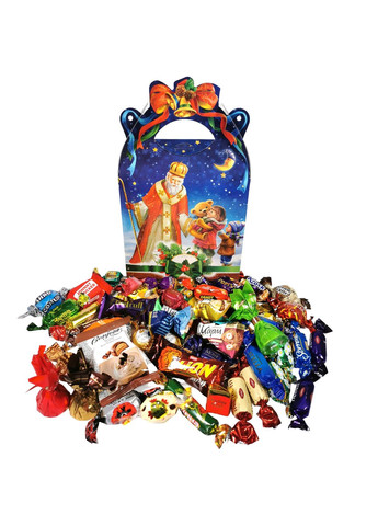 Подарунок №7 Шоколадний "Шоколадний скарб", 650г Унікальна цукерка (372656163)