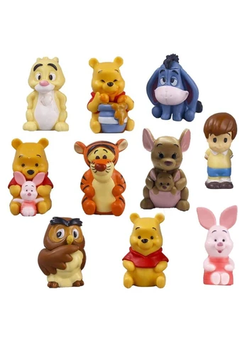 Фігурки Вінні Пух та його друзі Winnie the Pooh дісней іграшки дитячий ігровий набір 6 см 10 шт Pooh47_1 Shantou (393632782)