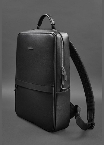 Чорний шкіряний чоловічий рюкзак Foster 1.0 (A-026817) BlankNote (330144429)