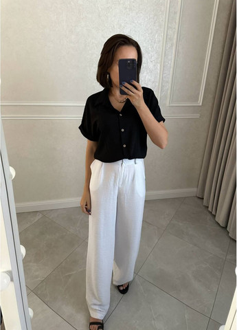 Легка сорочка з американського крепу вільного крою — заміри в описі GD/GL Модний простір (360476246)