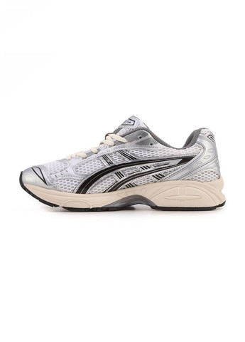 Белые кроссовки Asics Gel-Kayano 14 White Silver Black