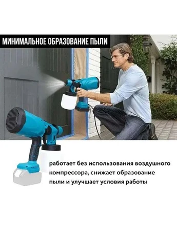 Акумуляторний фарбопульт із регулюванням ширини 24v з акумулятором у комплекті No Brand (389579747)