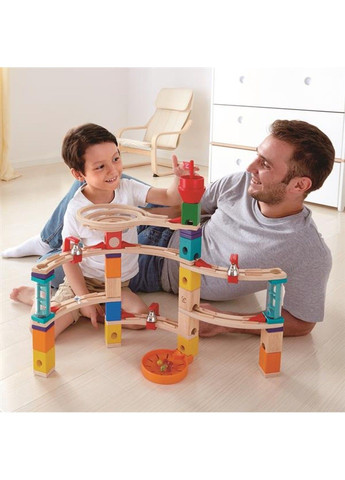 Конструктор-лабіринт Quadrilla Потік із замку 102 ел. (E6019) Hape (335055685)