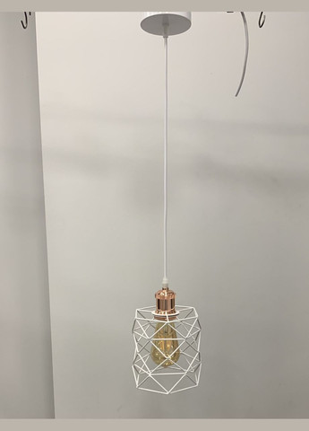 Подвес с цветным патроном розовое золото. No Brand (370072467)