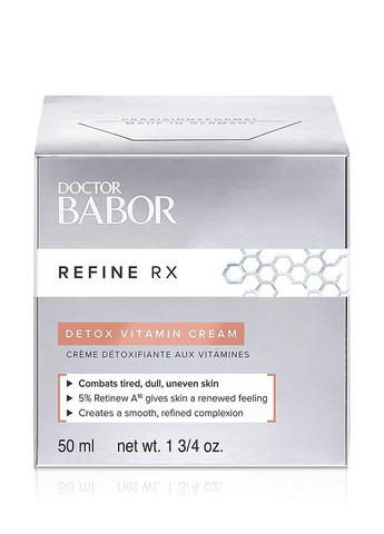 Витаминный крем-детокс REFINE RX Detox Vitamin Cream для проблемной кожи лица 50 мл Babor (280265745)