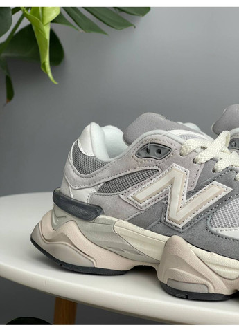Кроссовки женские и мужские New Balance 9060 Slate Grey Raincloud | Нью Беланс 9060 серые No Brand серые демисезоны (358499108)