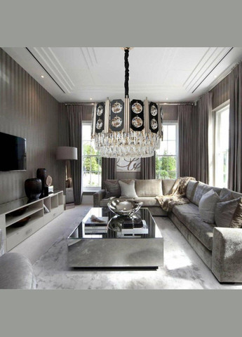 Люстра хрустальная 19312-12 на 12 лампочек. Sirius (342069638)