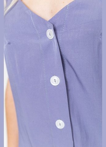 Сиреневая летняя блуза на бретелях, цвет оливковый, Ager