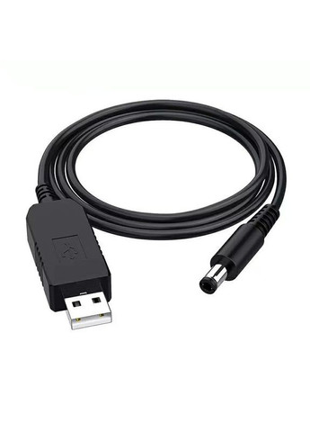 Кабель-преобразователь USB 5V на DC 12V (5.5x2.5мм) 1м, X-level (335257908)