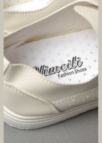 Мокасини жіночі бежевого кольору на шнурівці Let's Shop (293939424)