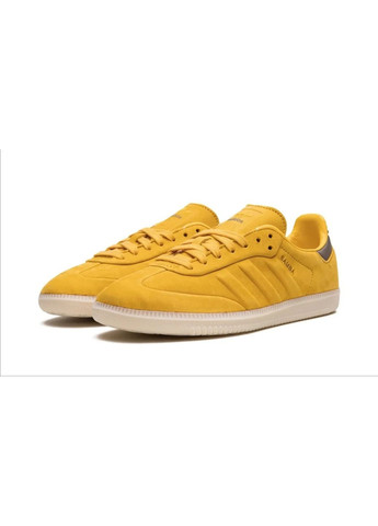 Желтые кроссовки мужские samba yellow ig7601 adidas