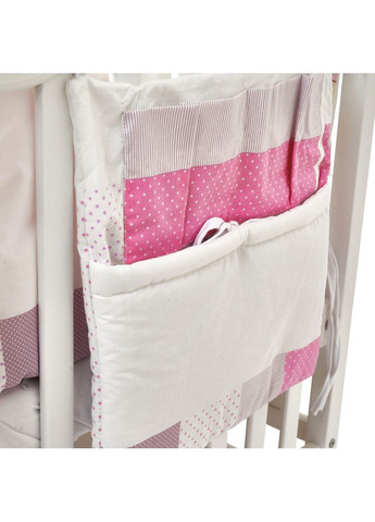 Постельный комплект Dolce Друзья зайчики, 7 эл., розовый () Twins 4060-D7-002 (361019962)