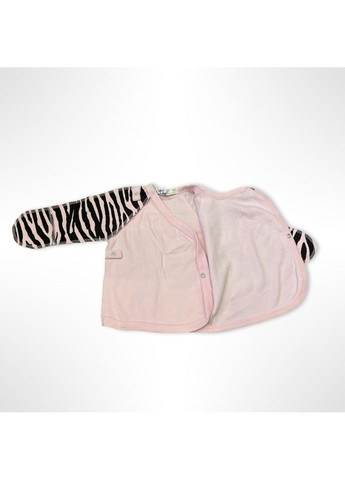 Розовый демисезонный детский костюм (кофточка + ползунки) тм розовый (0566) Няня