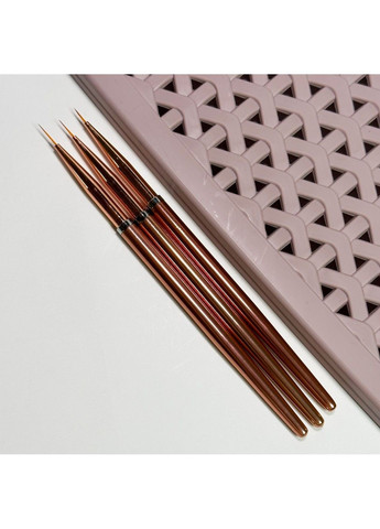 Пензлик для малювання 7 мм із захисним ковпачком, золотий Loya (365783439)