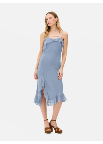 Синее платье лето,синий, Primark