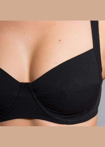 Чёрный бюстгальтер Acousma с косточками