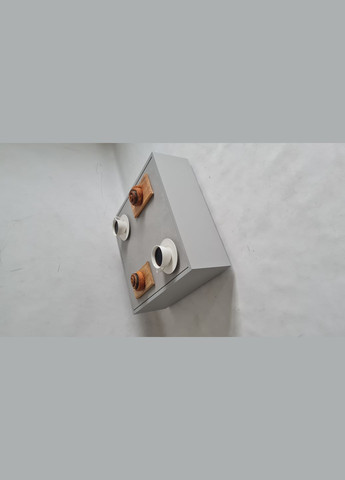 Журнальный столик Stone 640х640х250мм Шиншилла серая + Серый керамогранит No Brand Grail (333835227)