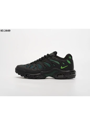 Чорні кросівки чоловічі nike air max plus drift black найк аір макс плюс чорні демісезон No Brand