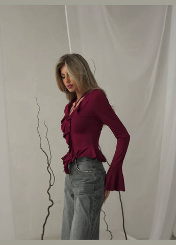 🎀Кофтинка с воланами must-have этого сезона🎀 Luna (338181917)