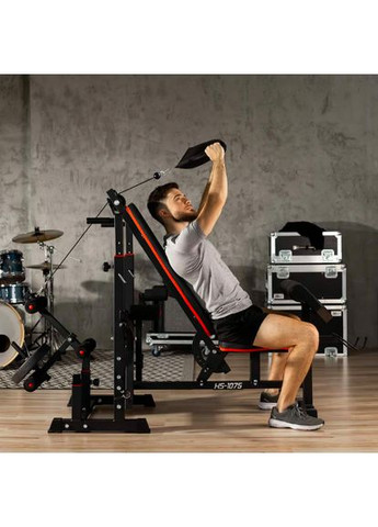 Скамейка тренировочная HS-1075 Pro с партой Скотта Hop-Sport (365718047)