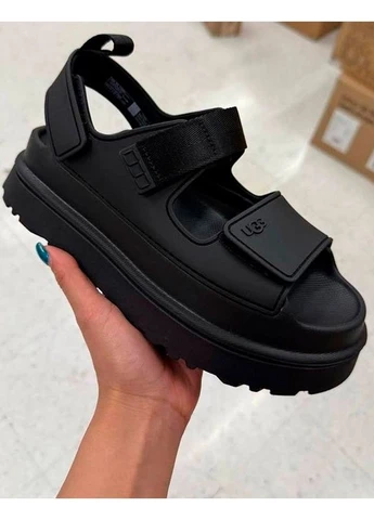 Повседневные женские сандалии goldenglow black оригинал размер UGG