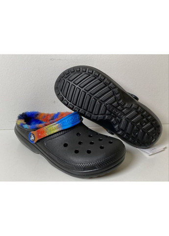 Женские кроксы утепленные Синие Classic Clogs Navy Crocs Lined (349732027)