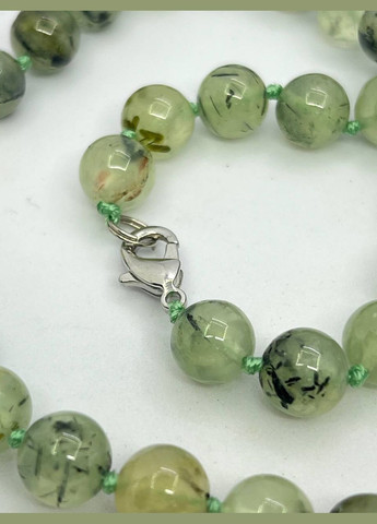 Ожерелье пренит 10 мм 44 см Зеленый 11693 No Brand (311686455)