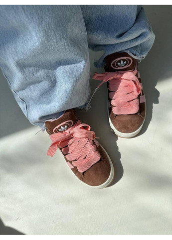 Рожеві Осінні кросівки чоловічі adidas campus brown pink адідас кампус No Brand