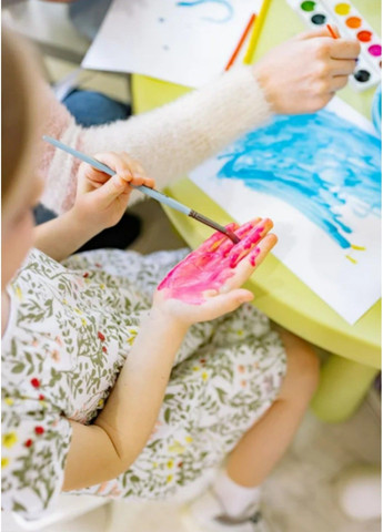 Кисть Синтетика плоская закругленная 6604ES №0, длинная ручка, 6604ES0, 99IDEAS (329144135)