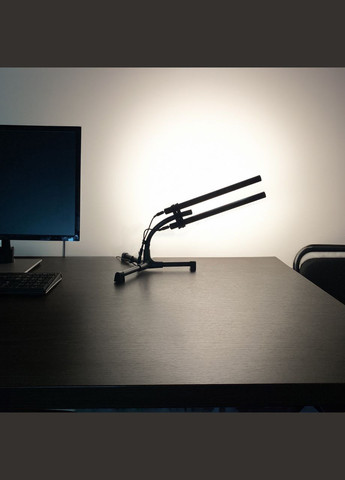 Настольная лампа Shooter с двойным LED-светильником, сенсорным управлением и дымом. MILITARY-STYLE Metaplant (346534983)