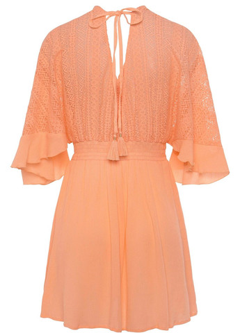 Персикова сукня Lascana з орнаментом