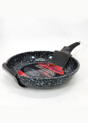 Сковорода UN-5104 24 см, без крышки, многослойным антипригарным гранитным покрытием Unique (364663881)