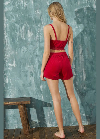 Светло-серый демисезонный пижамный комплект женский - халат, топ, шорты mihra