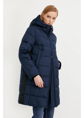 Темно-синий зимний Пуховик Finn Flare