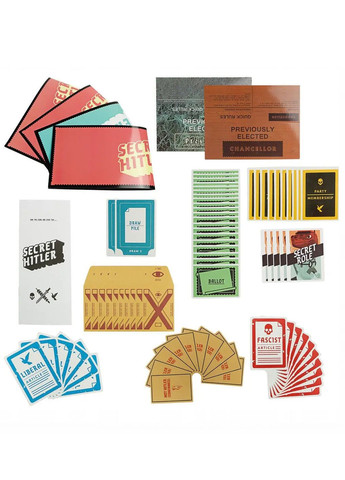 Настольная игра Тайный гитлер Желтый / Secret Hitler Yellow Game (329741928)