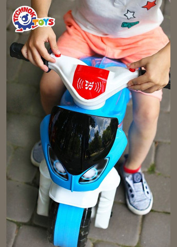 Толокарь Мотоцикл со звуковыми и световыми эффектами 5781 Technok Toys (335841110)