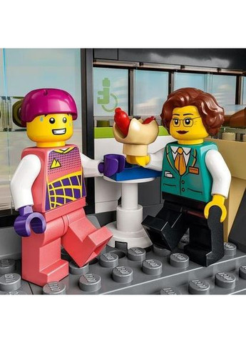 Конструктор City Пасажирський потяг-експрес, 764 деталі, від 7 років (60337) Lego (369940951)