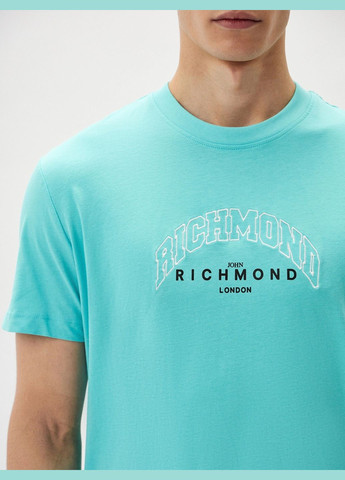 Блакитна футболка John Richmond