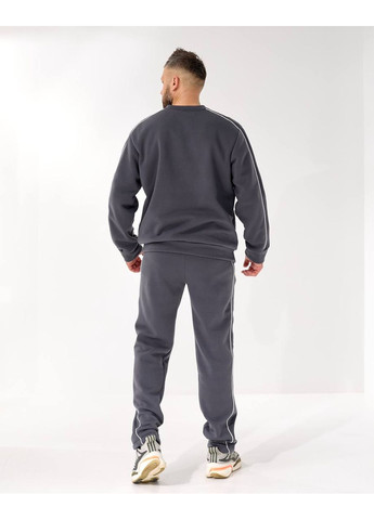 Чоловічий теплий костюм із тринитки на флісі — ЗАМІРИ В ОПИСІ DK/DL Мода без кордонів (368722107)