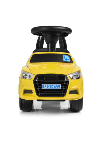 Каталка-толокар M 3147A-6 Желтый музыкальный Bambi (368802887)