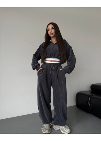 Жіночий спортивний костюм-трійка у стилі оверсайз Гермес (371886631)