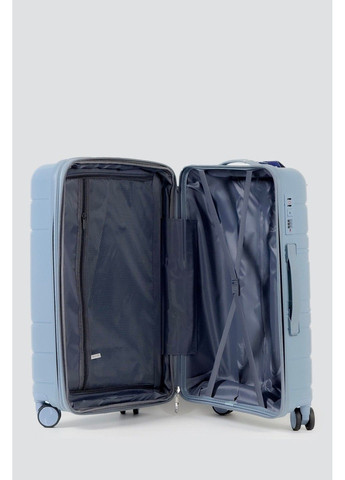 Средний пластиковый чемодан 606-2-BLU Tourist (354704076)