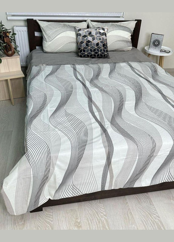 Постільна білизна бязь натуральна 100% бавовна ранфорс Полуторний 145 х 210 (24585216) No Brand (306633869)