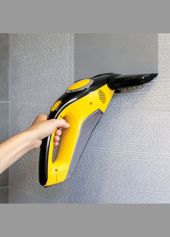 Пылесос беспроводной, влажная уборка, вода 0,2л, автон. работа до 20мин, для мытья окон, черно-желтый Sencor (315602721)